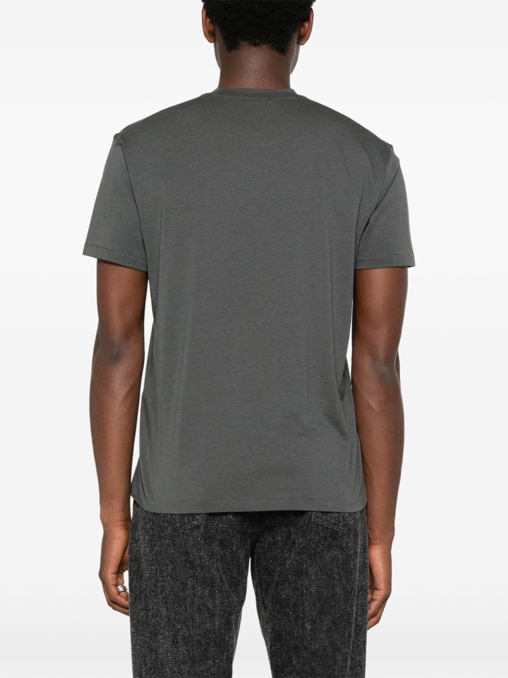 mélange-effect t-shirt - 3