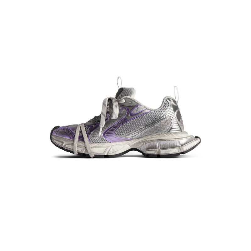 BALENCIAGA Women's 3xl Sneaker  in Grey/purple/white outlook