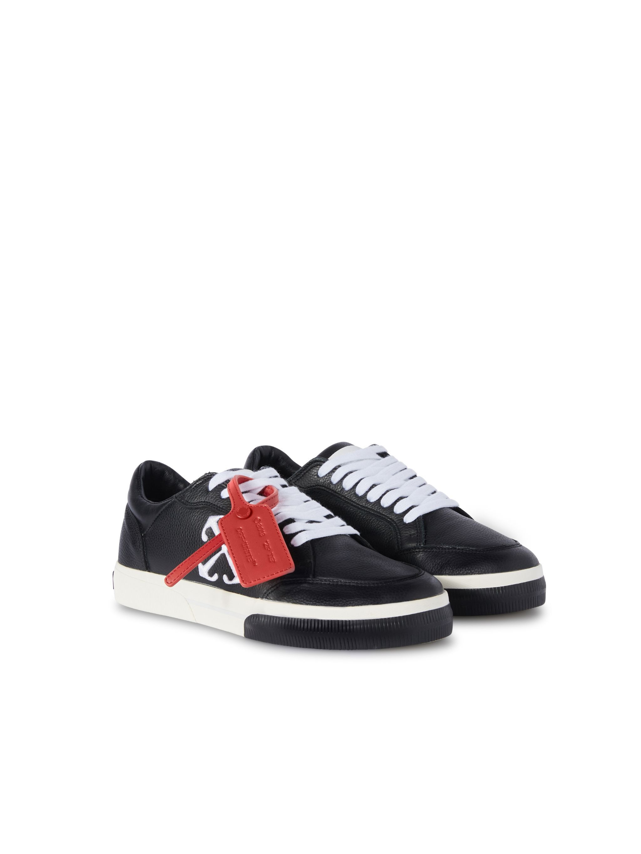 Black/white Leather Vulcanized - 3