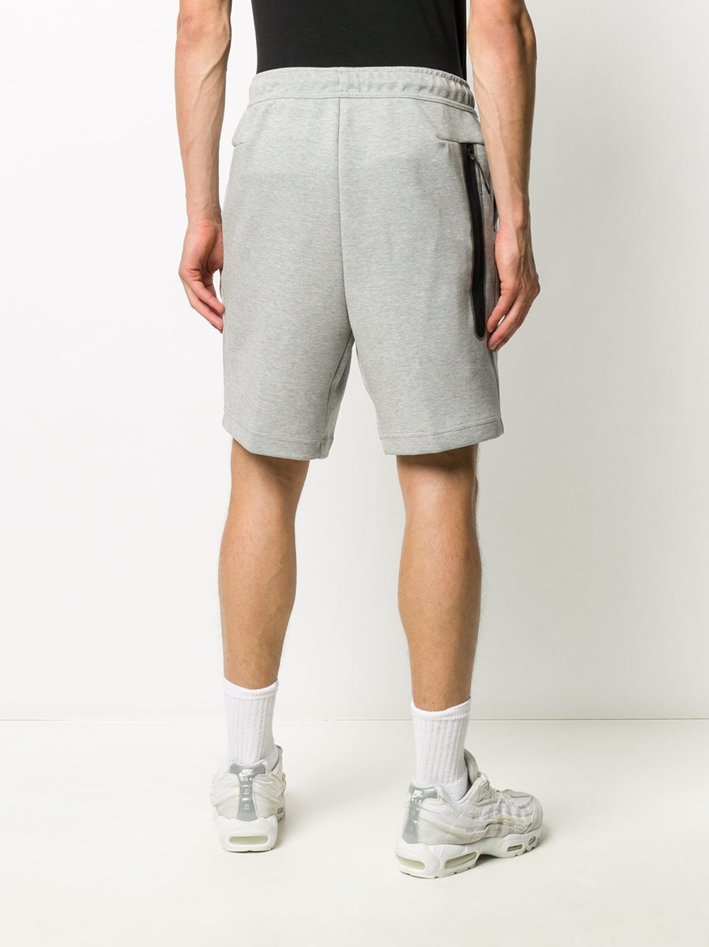 swoosh logo shorts - 4