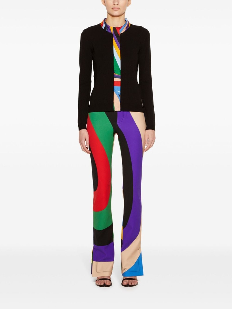 PUCCI multicolor-trim cardigan outlook