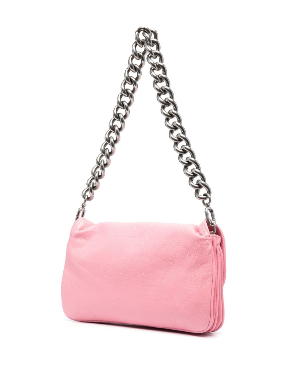 small BB Soft Flap leather shoulder bag - 4