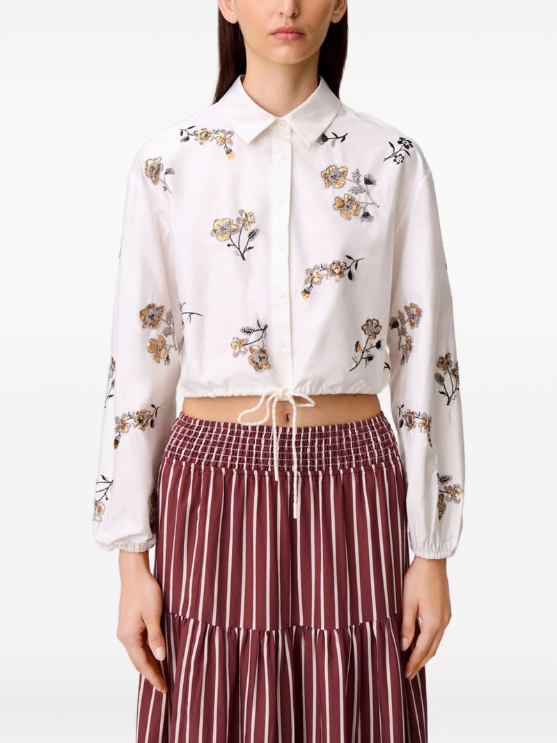 floral drawstring shirt 4