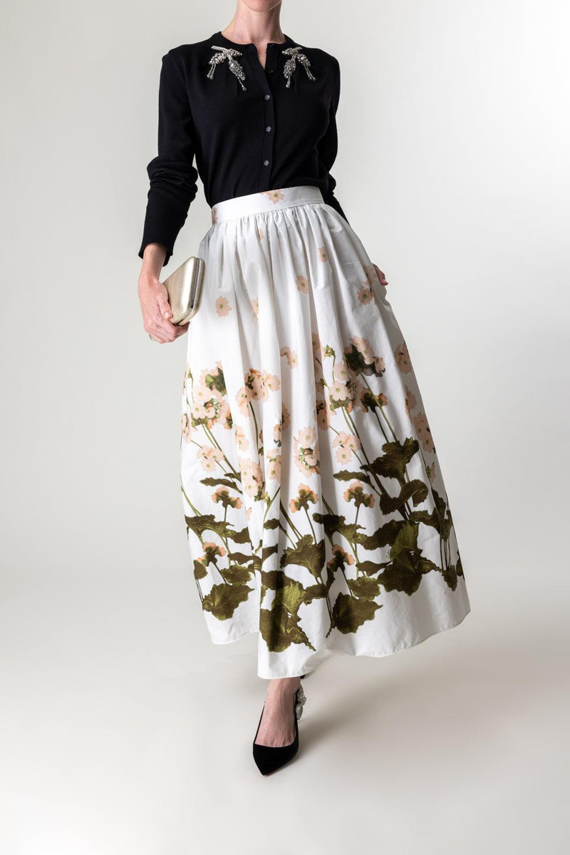 Erdem Embroidered Cropped Cardigan outlook