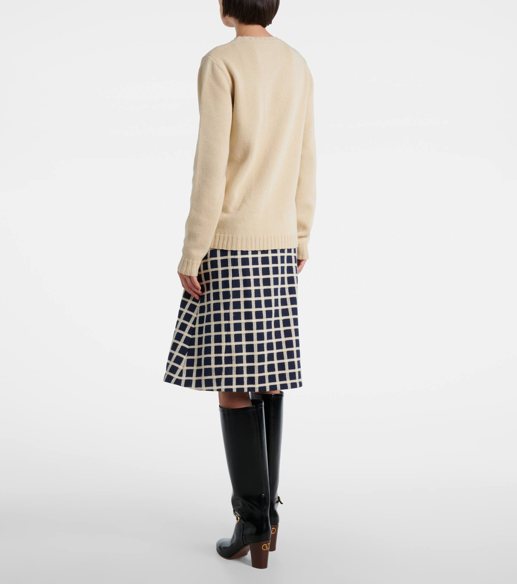 Chez Valentino virgin wool sweater - 3