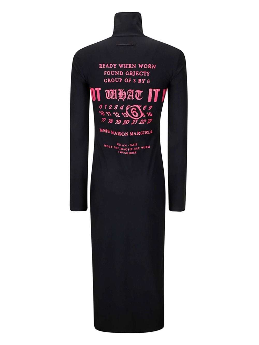 logo-print midi dress - 2