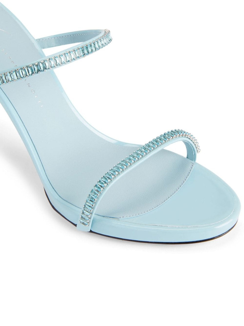 Iride Crystal 90mm sandals 4