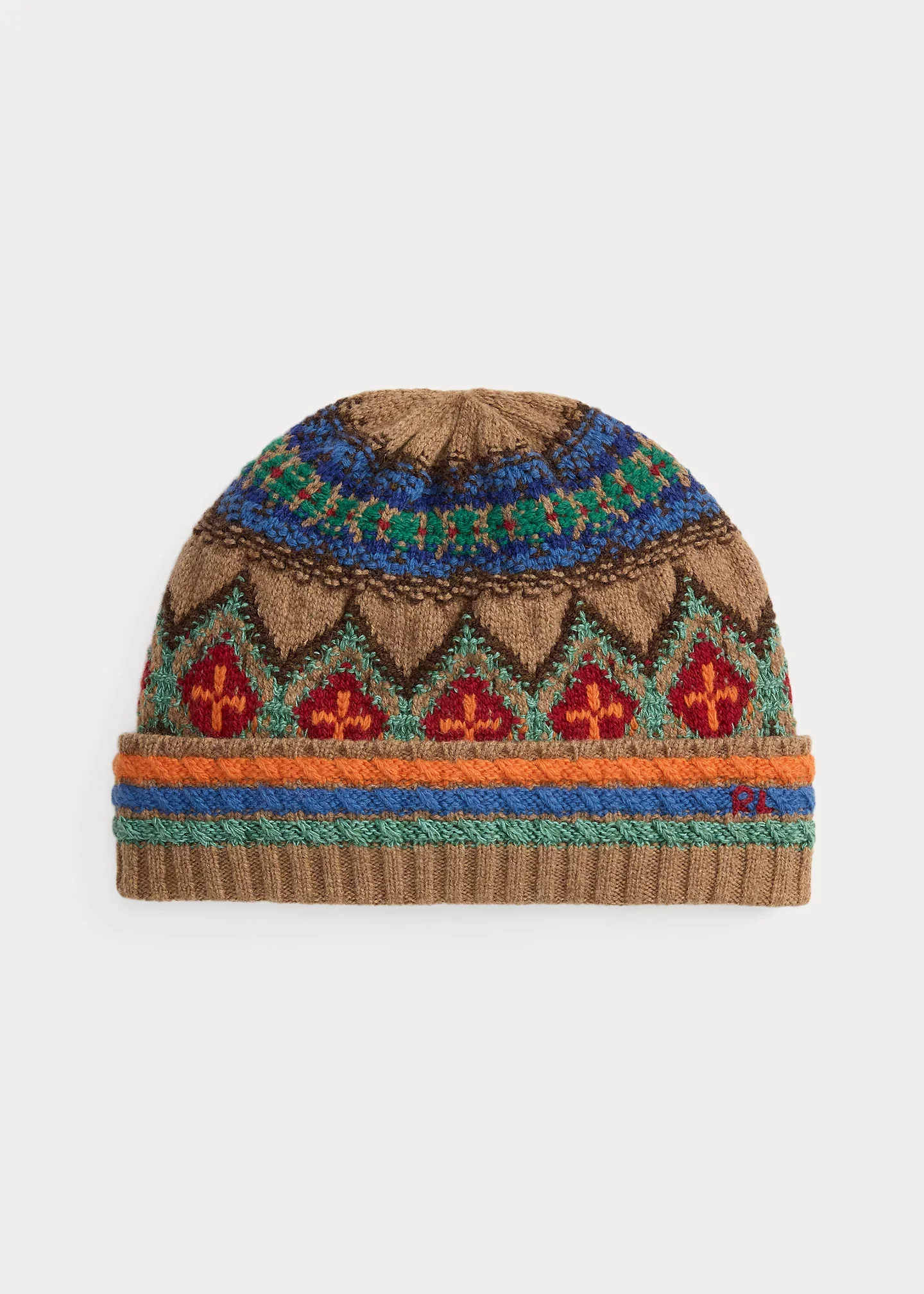 Jacquard-Knit Wool-Blend Beanie - 1