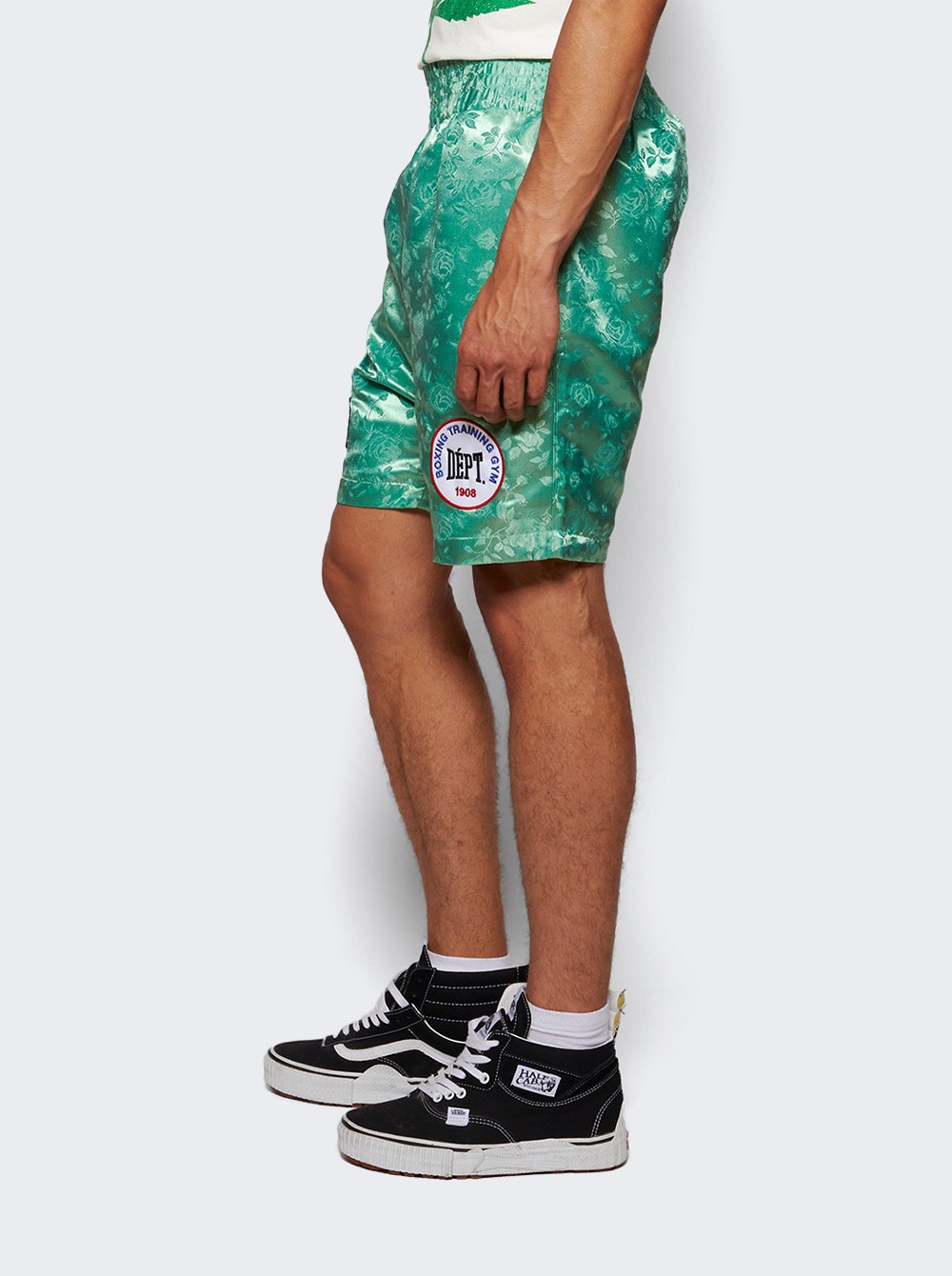 Jacquard Boxing Short Green - 3