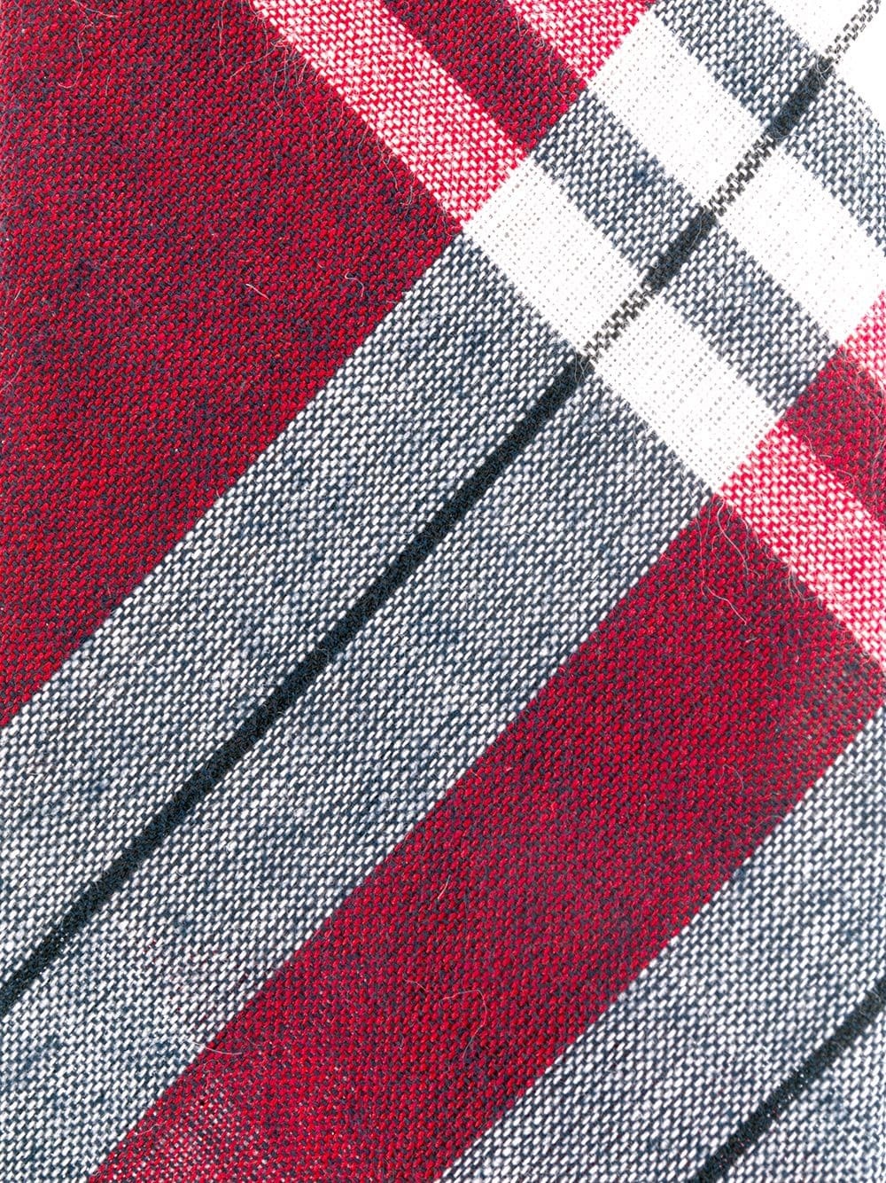 Classic Large Plaid Madras Tie - 2