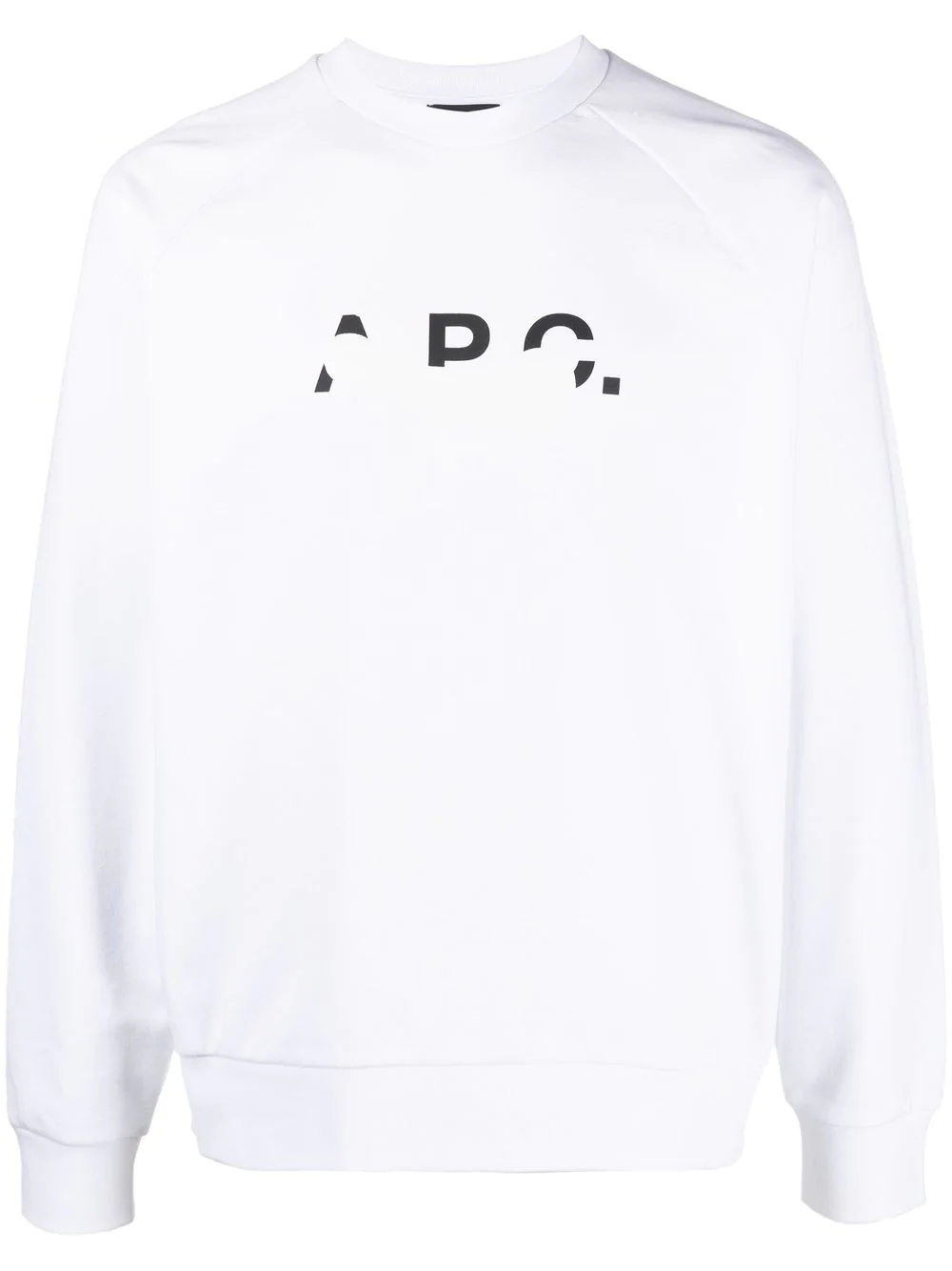 logo-print detail sweatshirt - 1