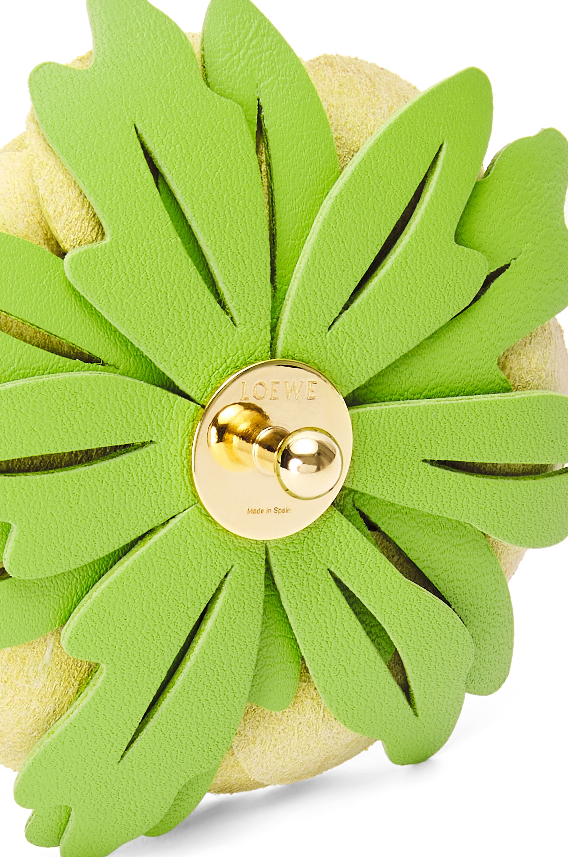 Pansy stud flower in classic calfskin - 4
