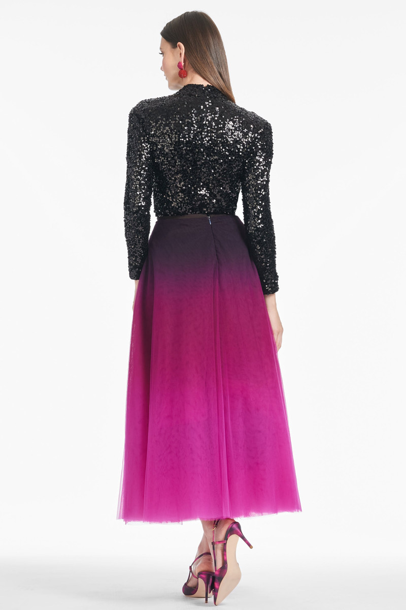 Maxine Skirt - Plum Ombre 5