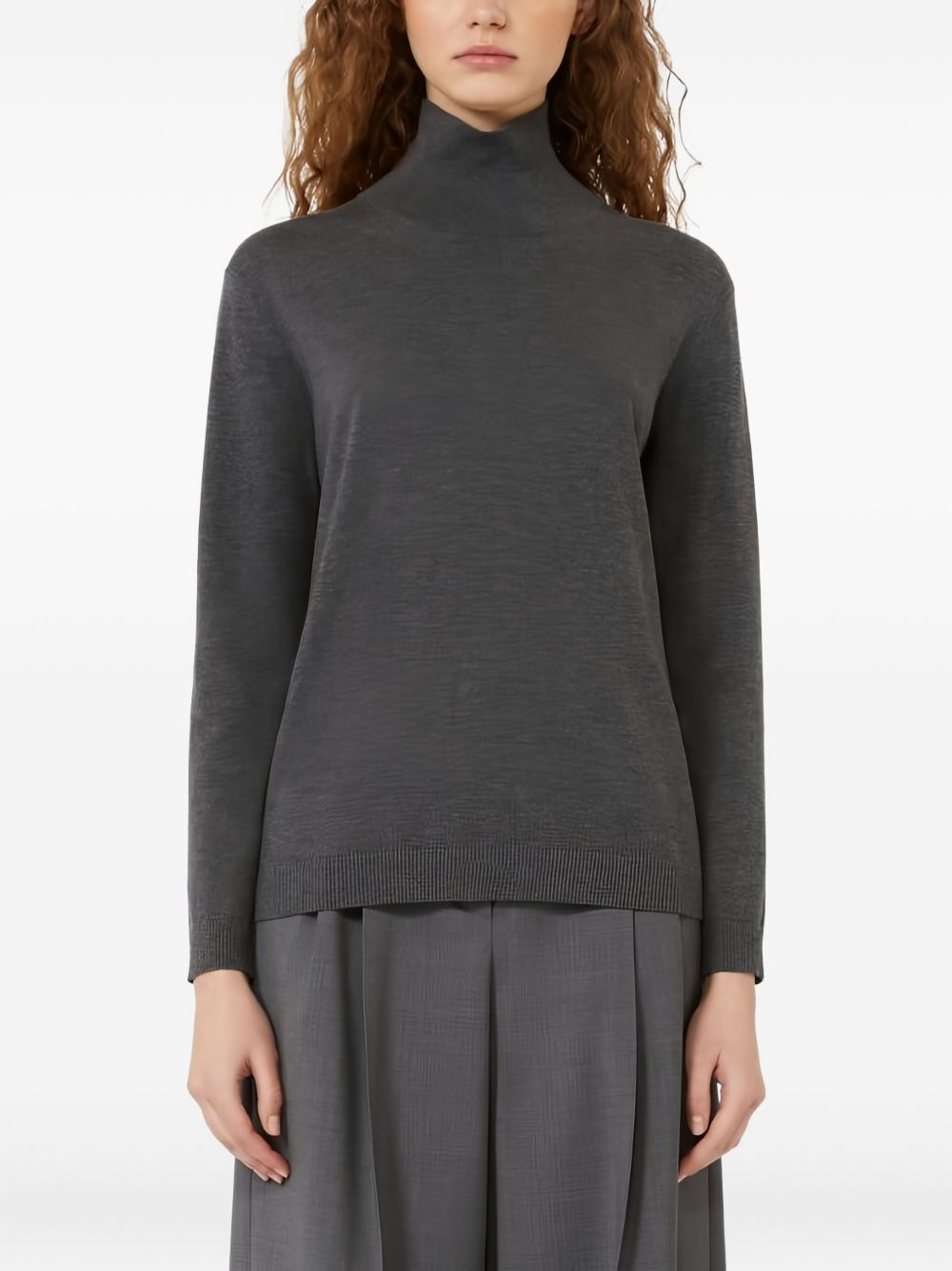 high-neck sweater - 3