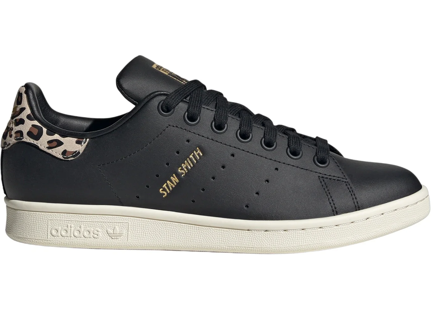 adidas Stan Smith Core Black Off White Wonder White (Women's) - 1