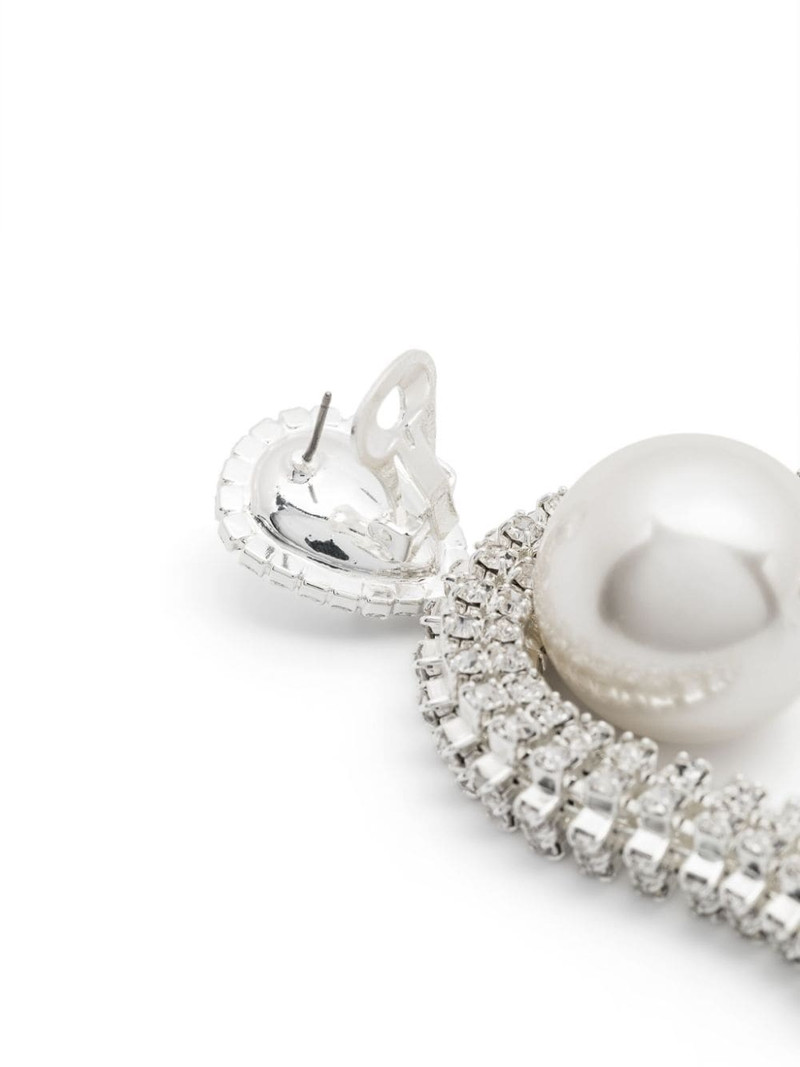 MAGDA BUTRYM pearl-embellished drop earrings outlook