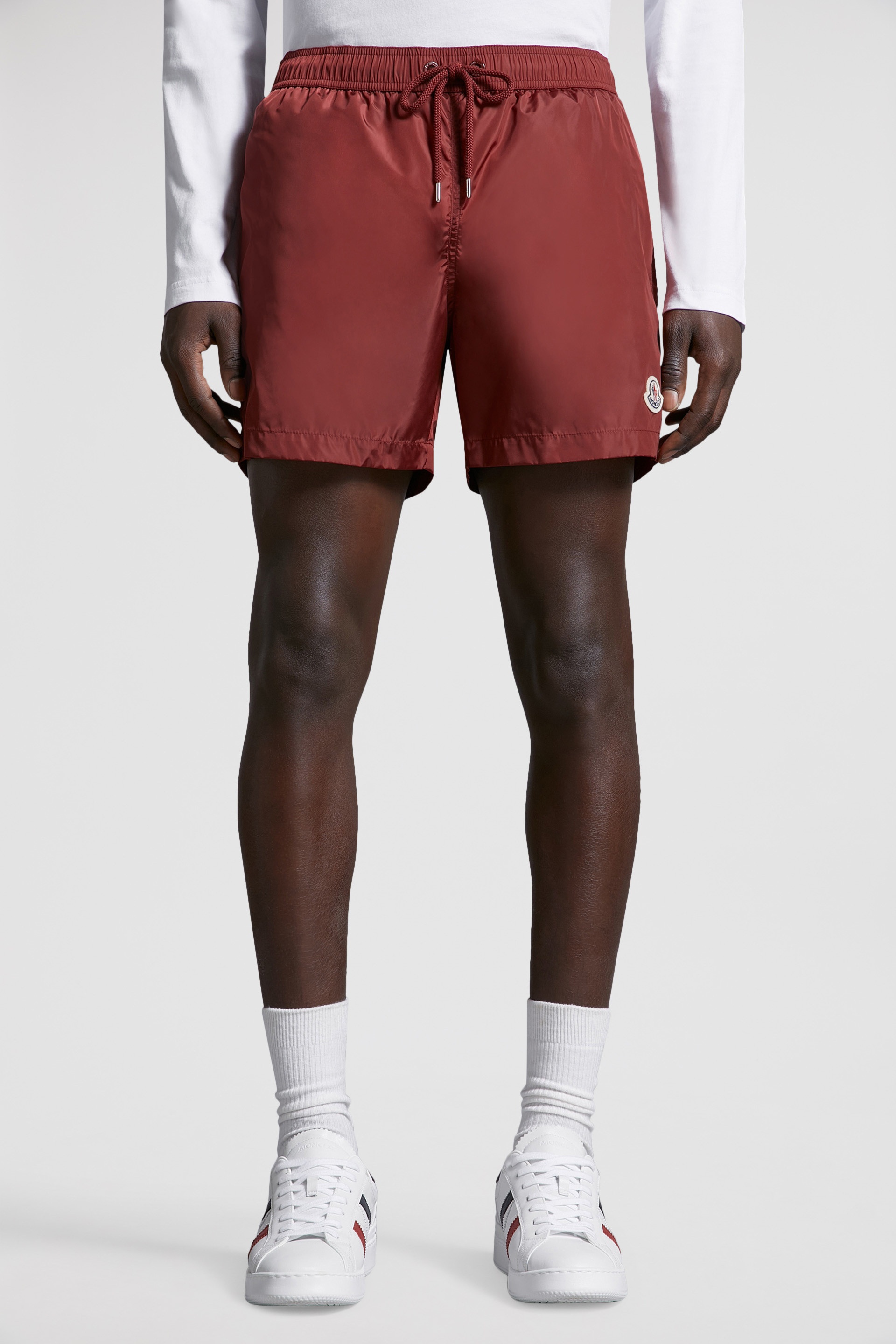 Logo Patch Swim Shorts - 3