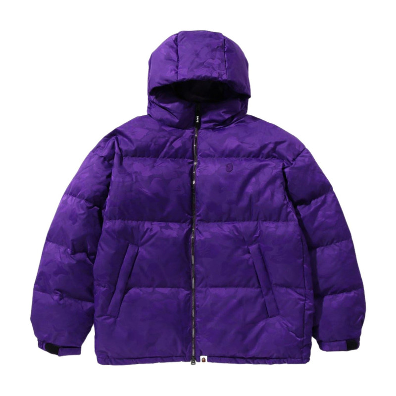 A BATHING APE® A Bathing Ape Solid Camo Jacquard Jacket 'Purple' 1K80-144-001-PUR outlook