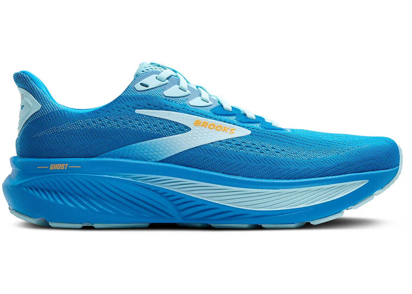 Brooks Ghost 17 Cloissone Blue Orange - 1