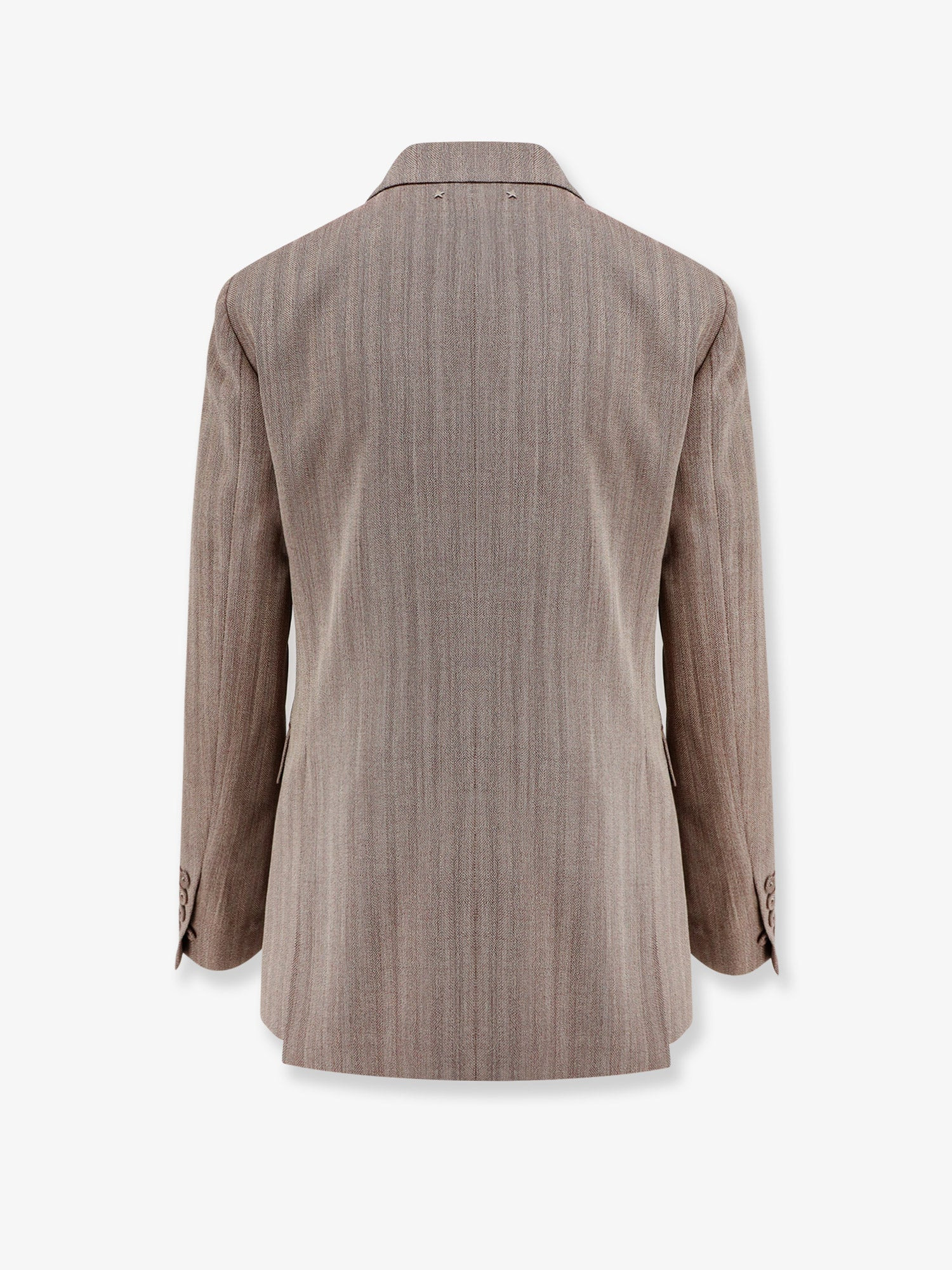 Golden Goose Deluxe Brand Women Diva Herringbone Virgin Wool Blazer - 2