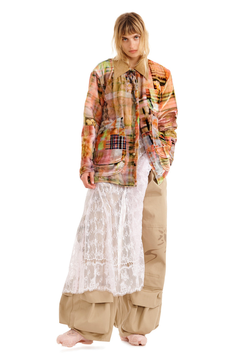 MULTI PLAID STABLE JACKET 8