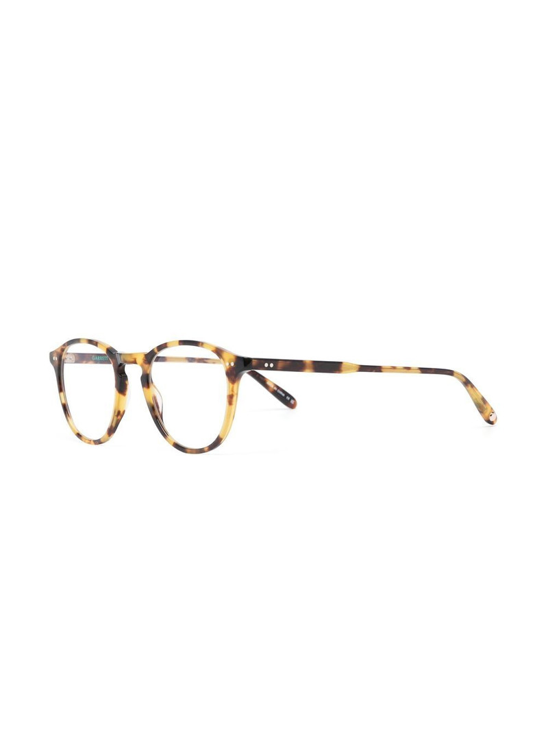 Garrett Leight Hampton round-frame optical glasses outlook