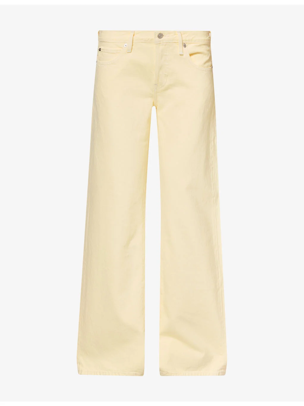 FRAME x Amelia The Gray Wide Flared-Leg Denim Jeans - 1