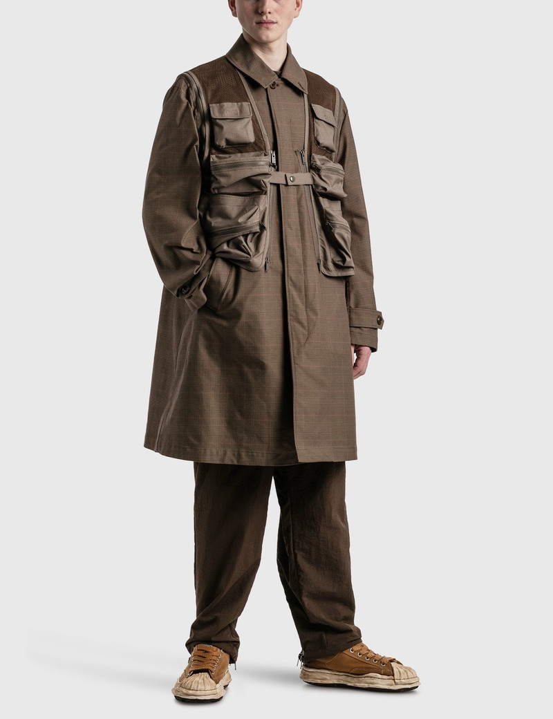 UTILITY POCKETS CHECK COAT 11
