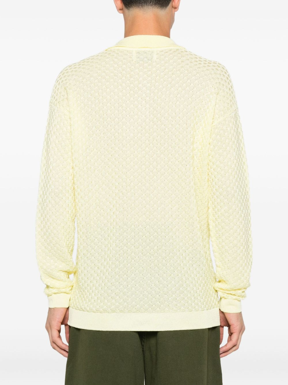 keyhole polo-neck sweater - 4