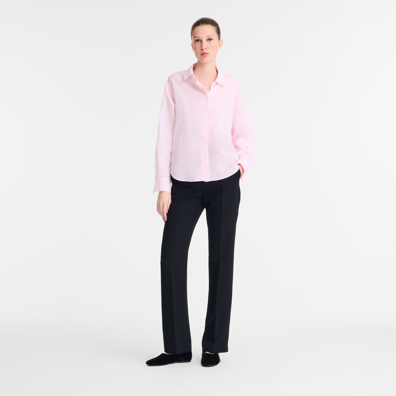 Longchamp Trousers Black - Crepe outlook