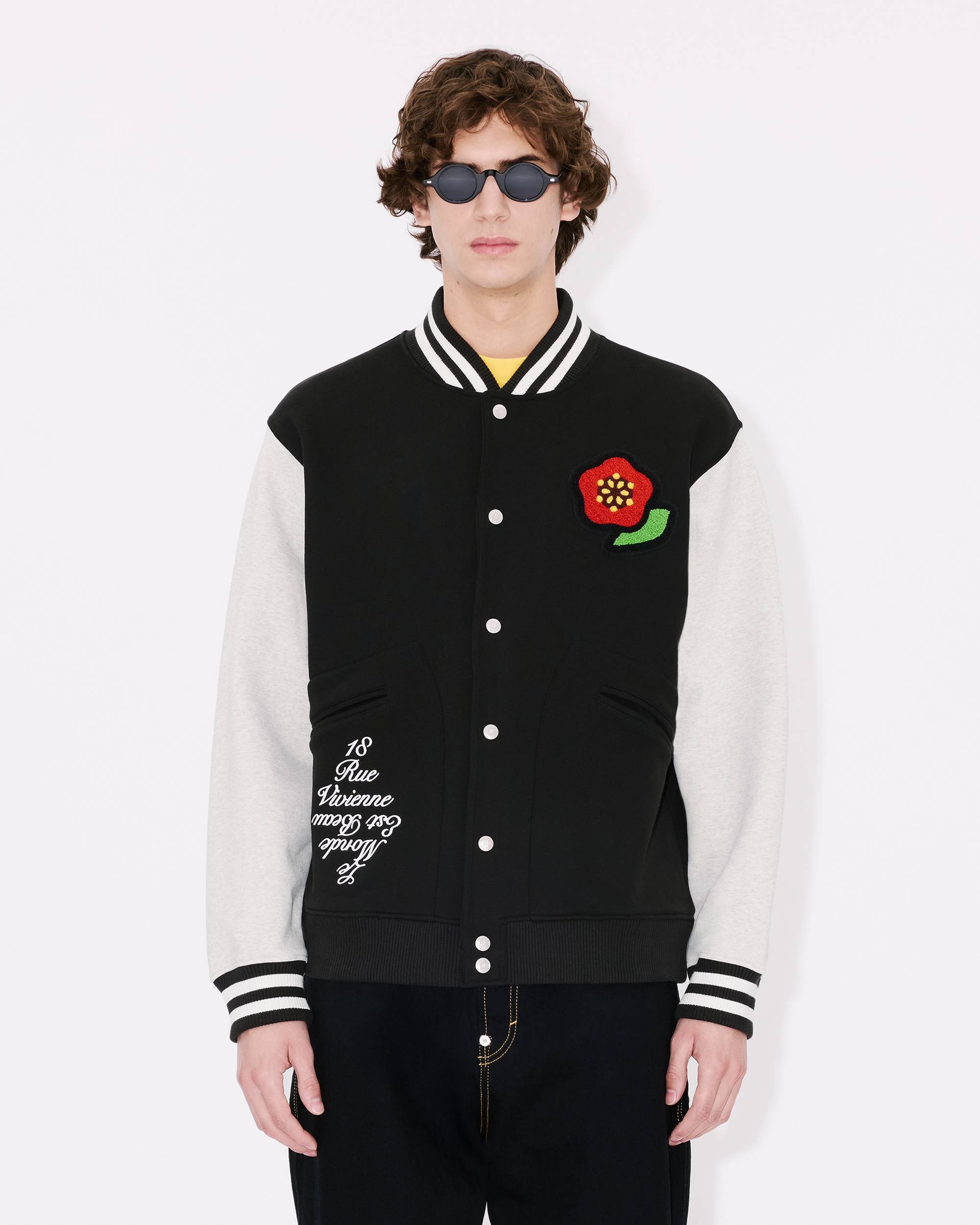'KENZO Pop' embroidered genderless varsity bomber - 10