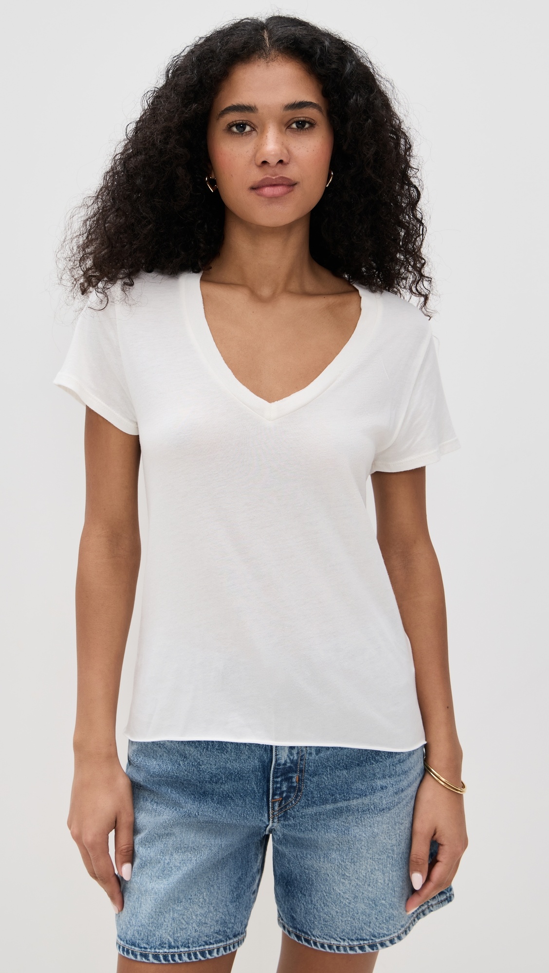 V Neck T-Shirt - 6