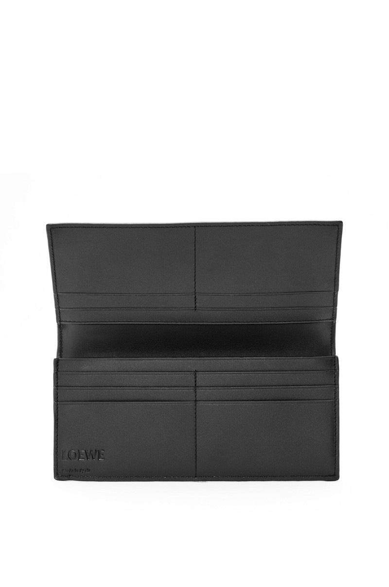 Loewe Long horizontal wallet in soft grained calfskin outlook