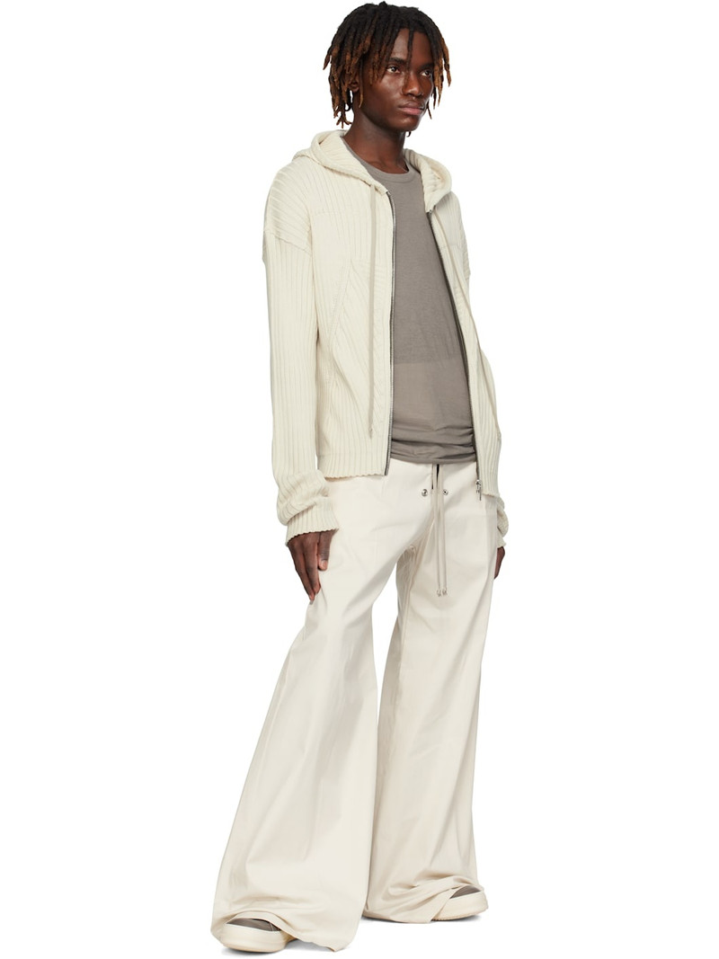 Rick Owens Off-White Hollywood Zipped Hoodie outlook