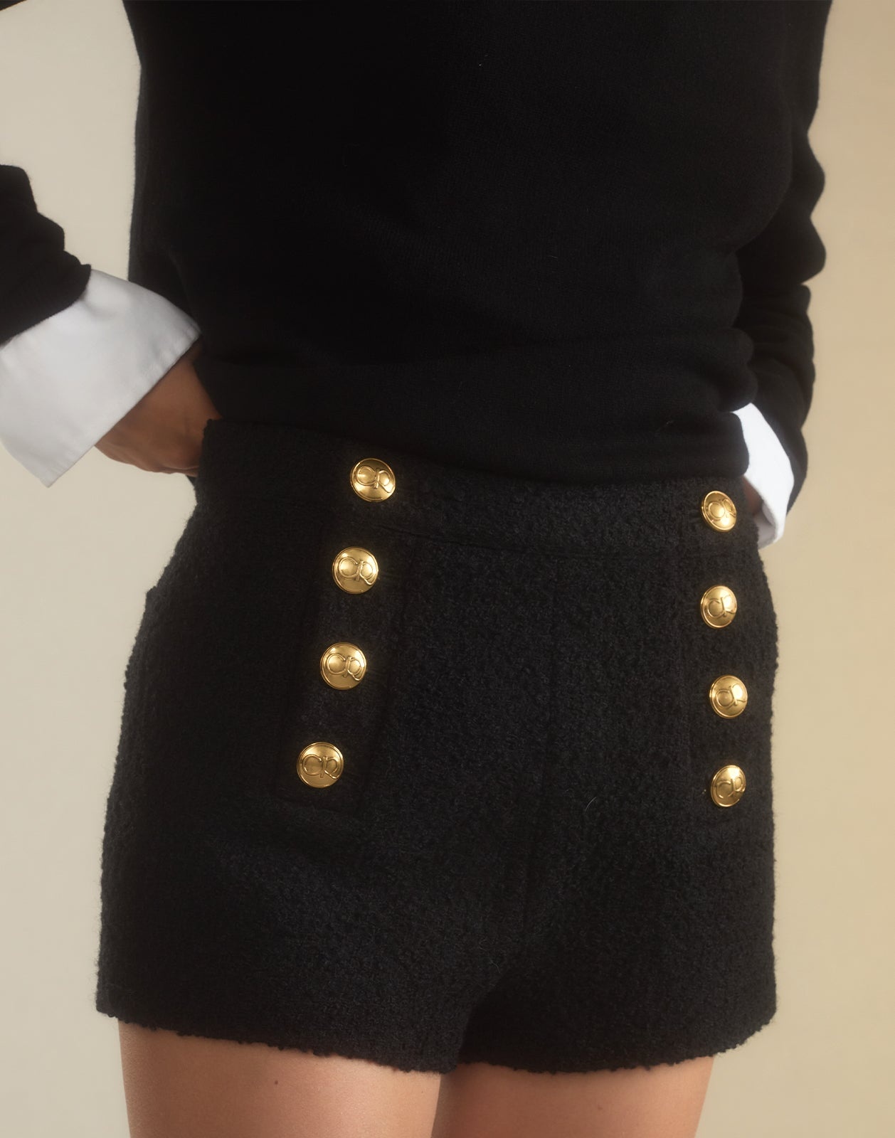 Bardot Bouclé Shorts - 8