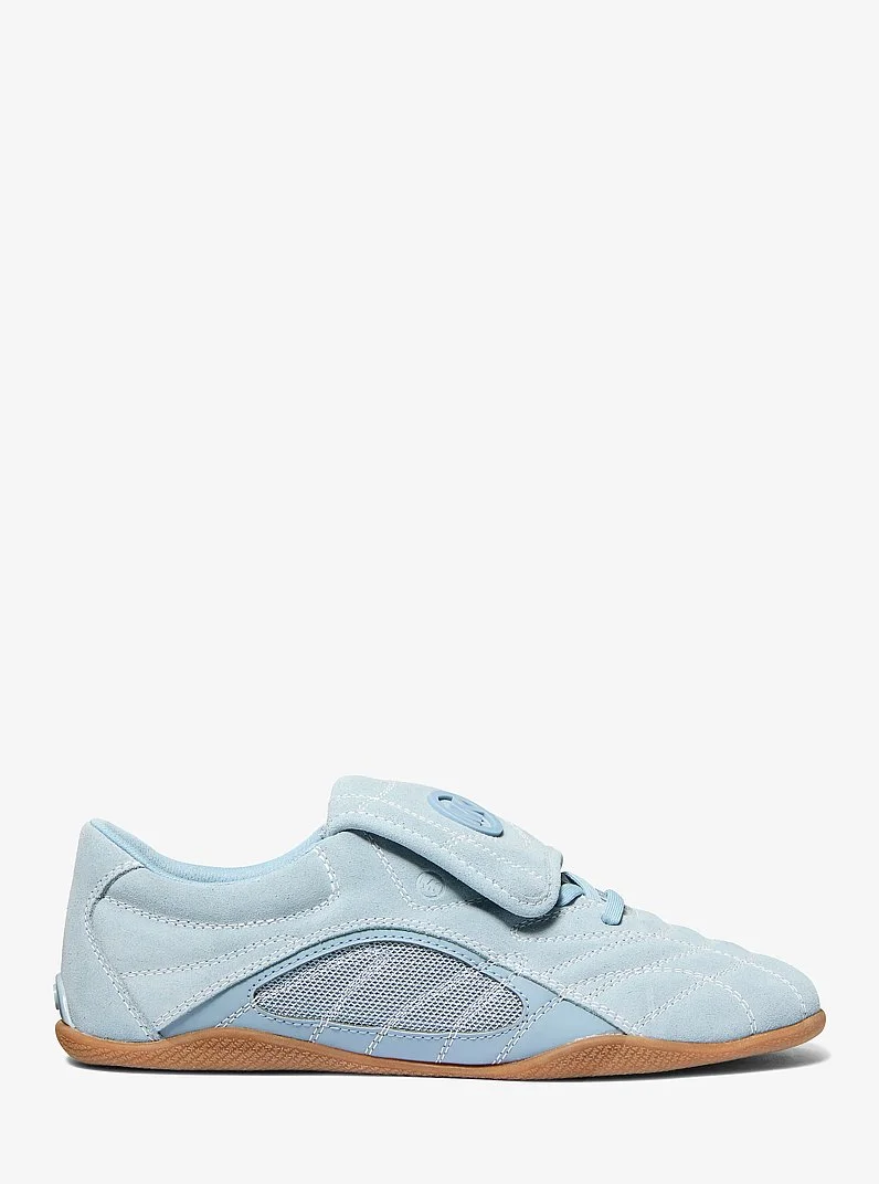 Kyler Suede and Mesh Trainer - 1