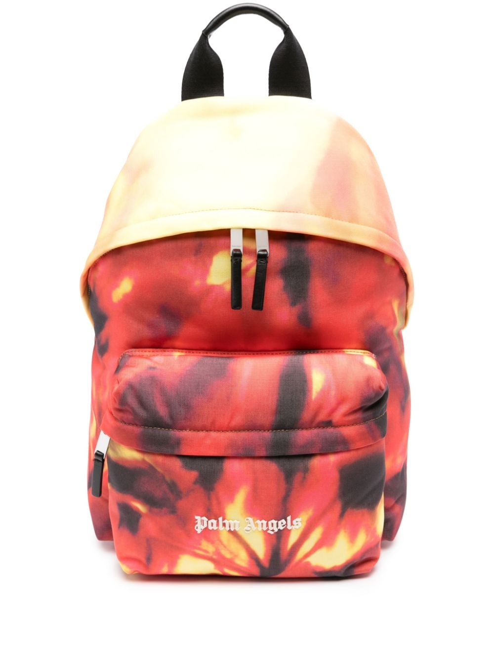 On Fire-print logo-embroidered backpack - 1