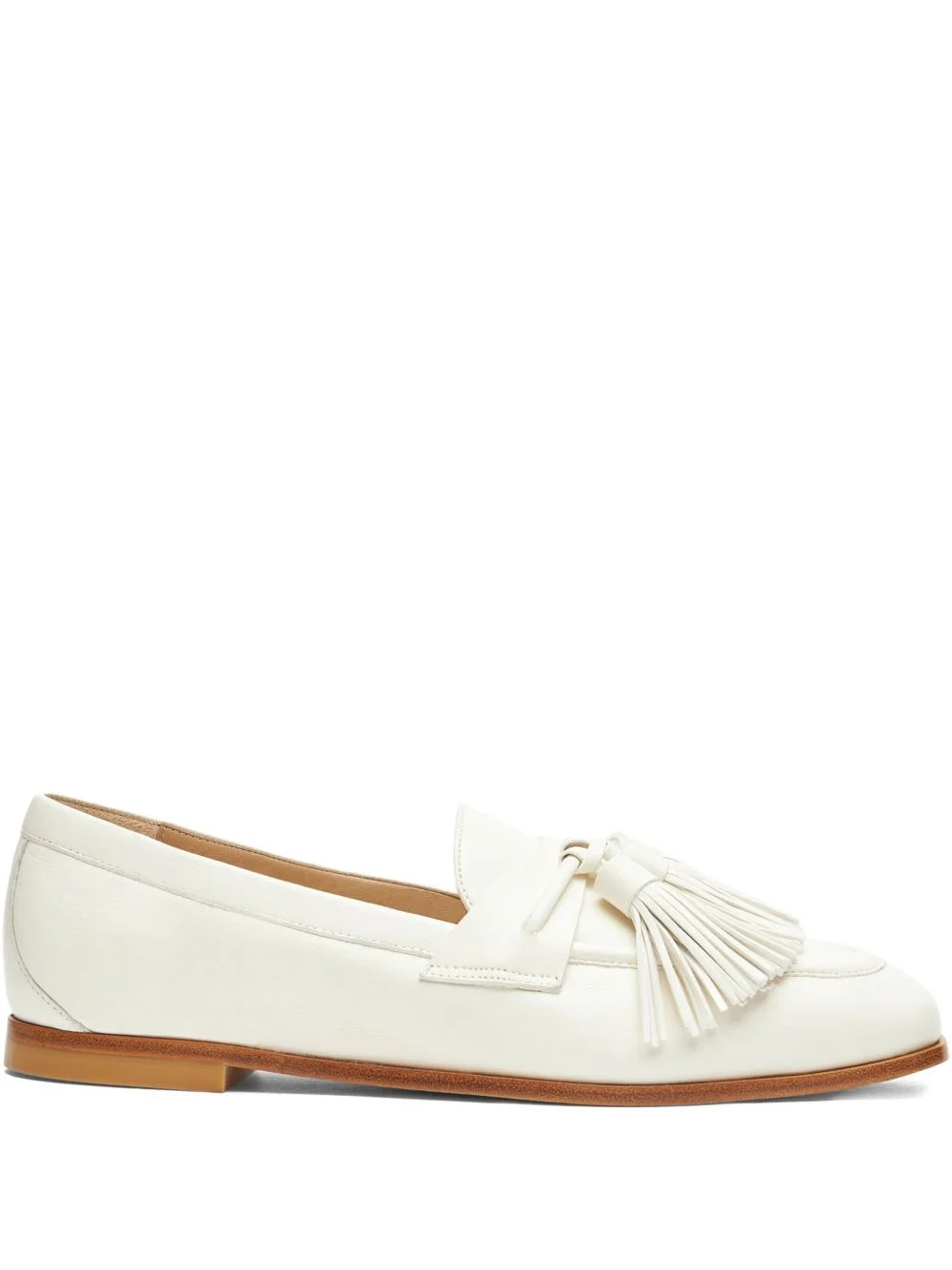 tassel leather loafers - 1
