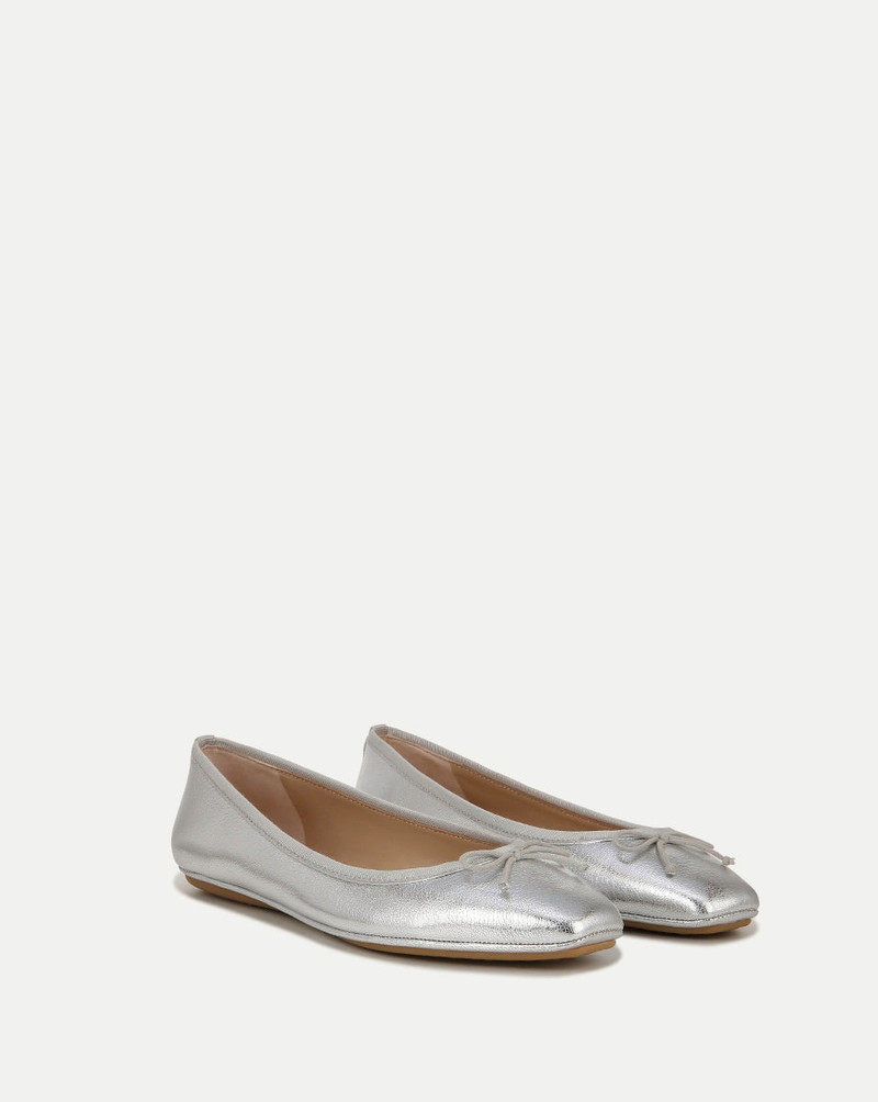BEATRIX METALLIC BALLET FLAT 2