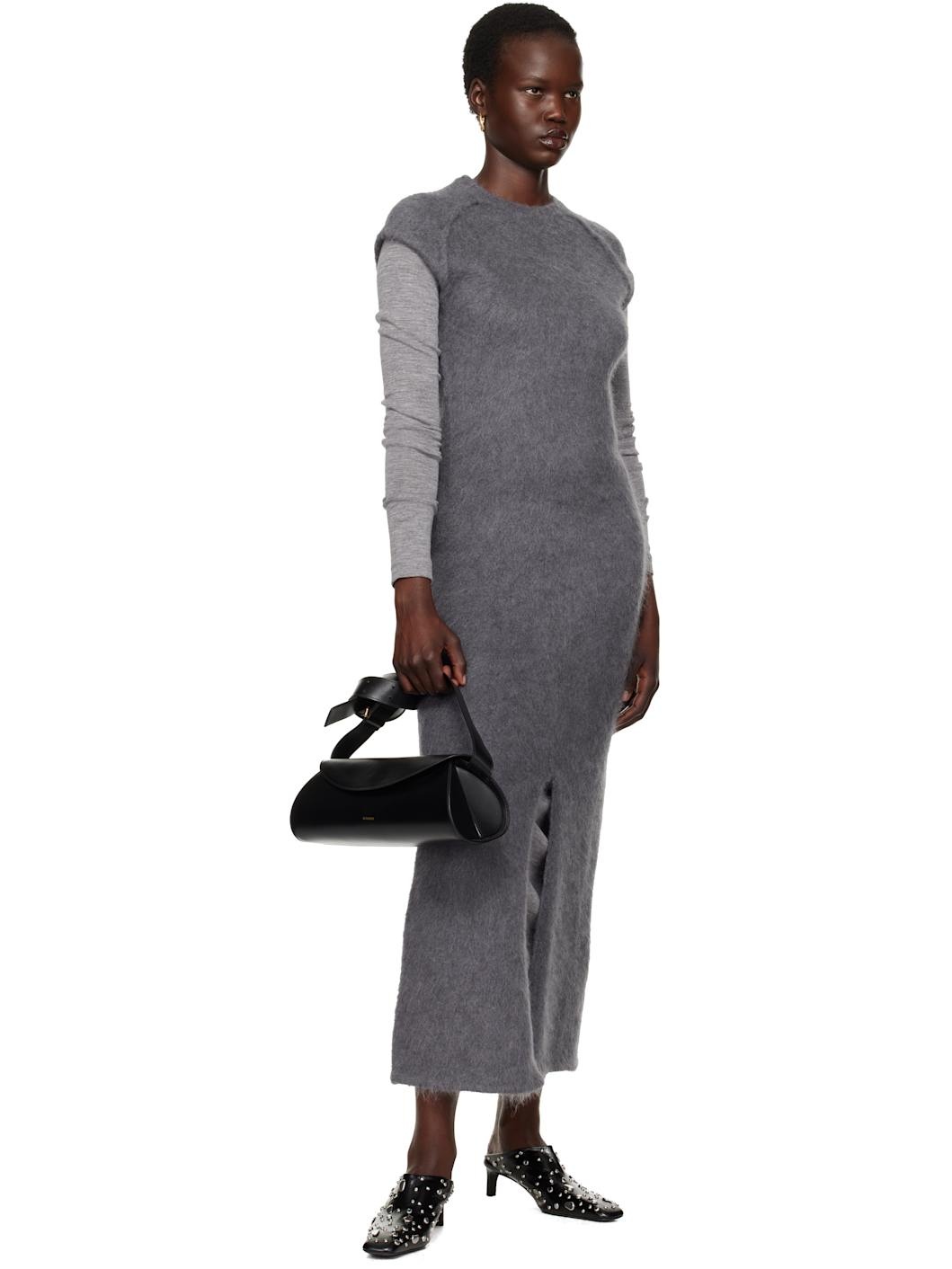 Black Cannolo Grande Bag - 4