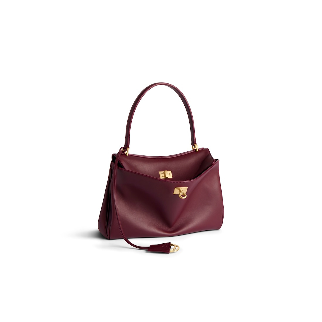 Women's Rodeo Small Handbag in Dark Burgundy - 2