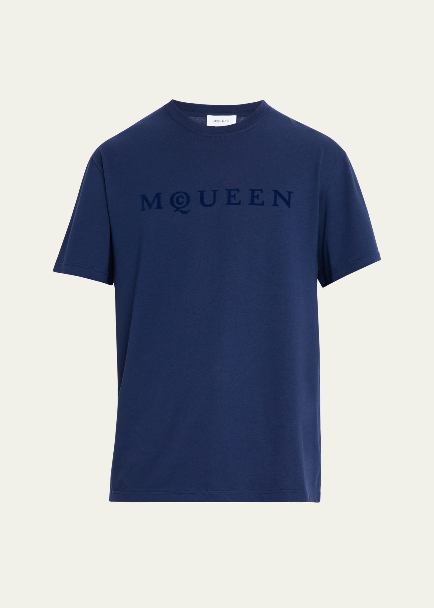 Men's Flocked Logo T-Shirt - 1