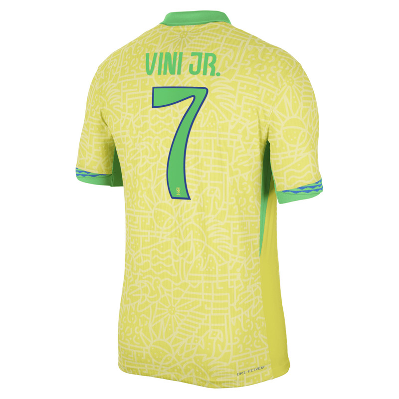 Nike Vini Jr. Brazil National Team 2024 Match Away Nike Men's Dri-FIT ADV Soccer Jersey outlook