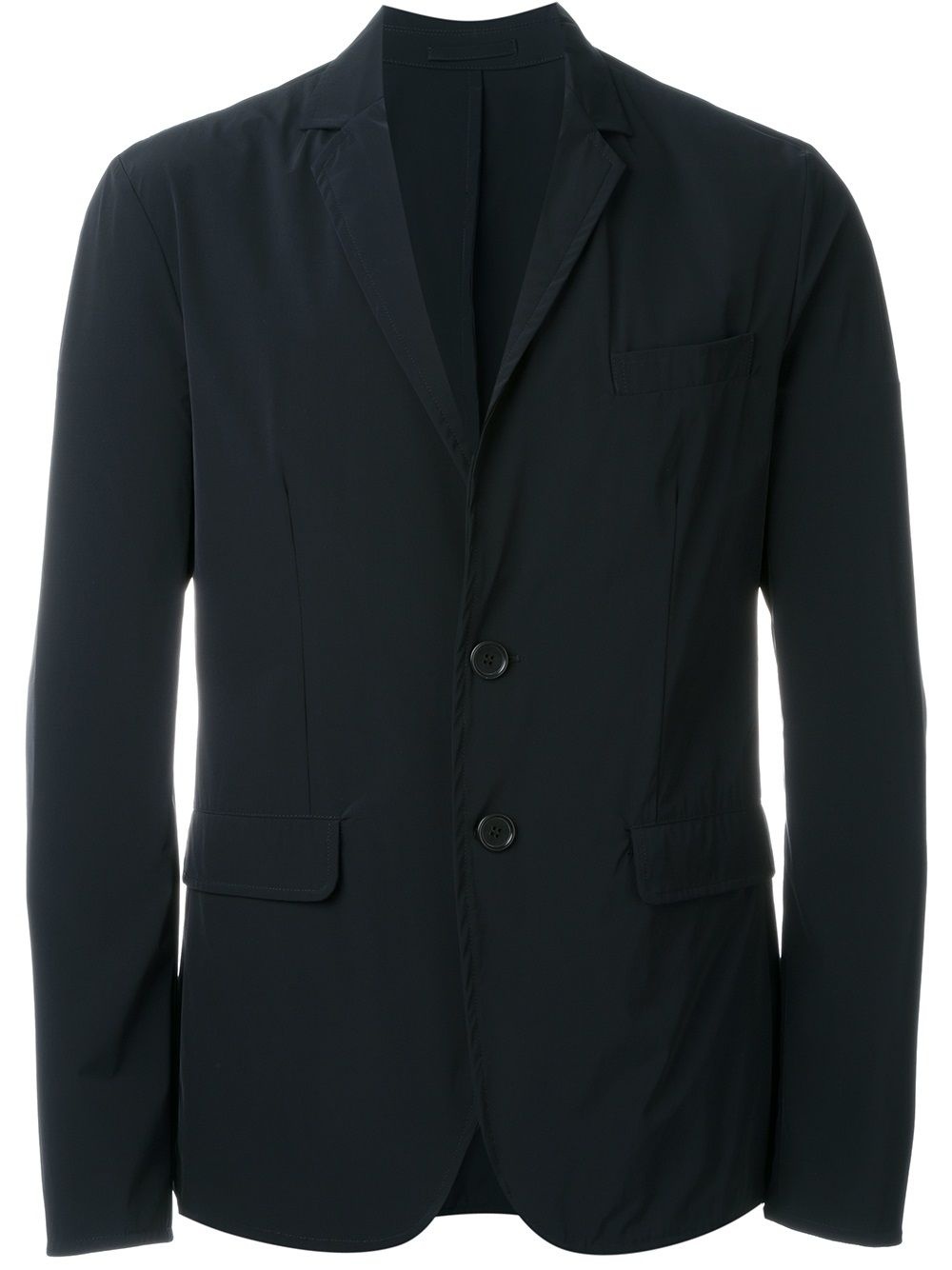 notched lapel blazer - 1