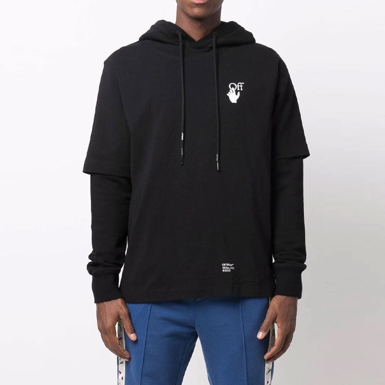 【Off White】BLURR BOOK OVER HOODIE ★関税送料込み Off White】BLURR BOOK OVER HOODIE ☆関税送料込み