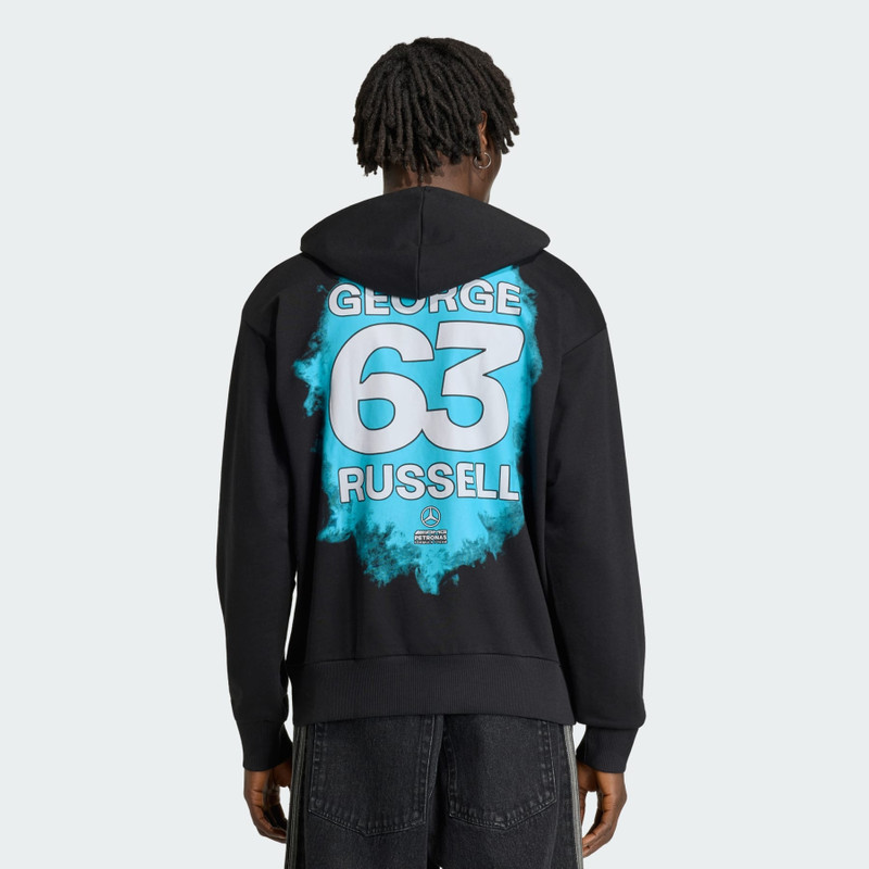 MERCEDES - AMG PETRONAS FORMULA 1 TEAM GEORGE RUSSELL NAME & NUMBER HOODIE 3