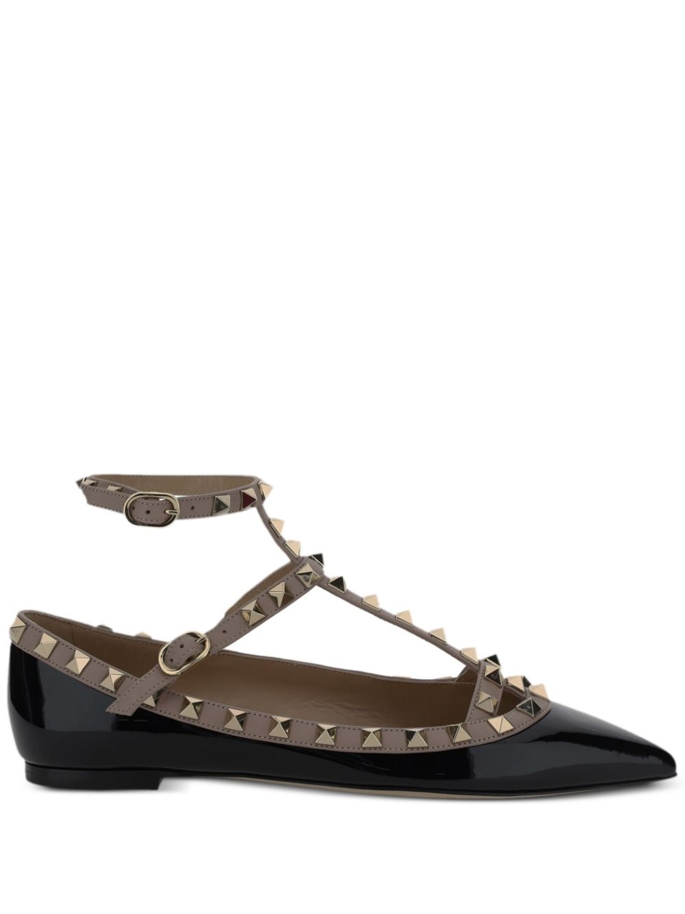 Rockstud ballerina shoes - 1