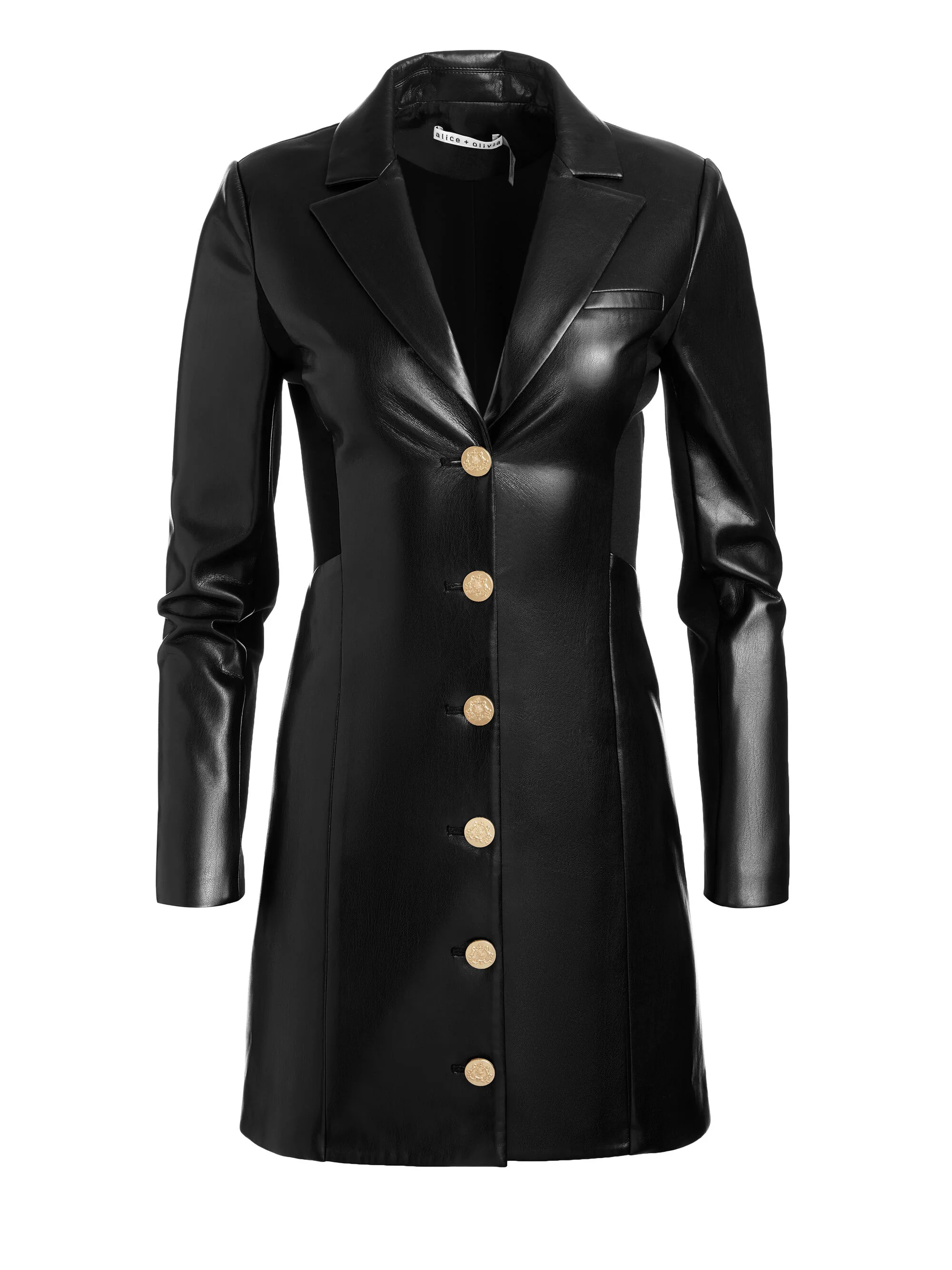 MICHELLE VEGAN BLAZER DRESS - 1
