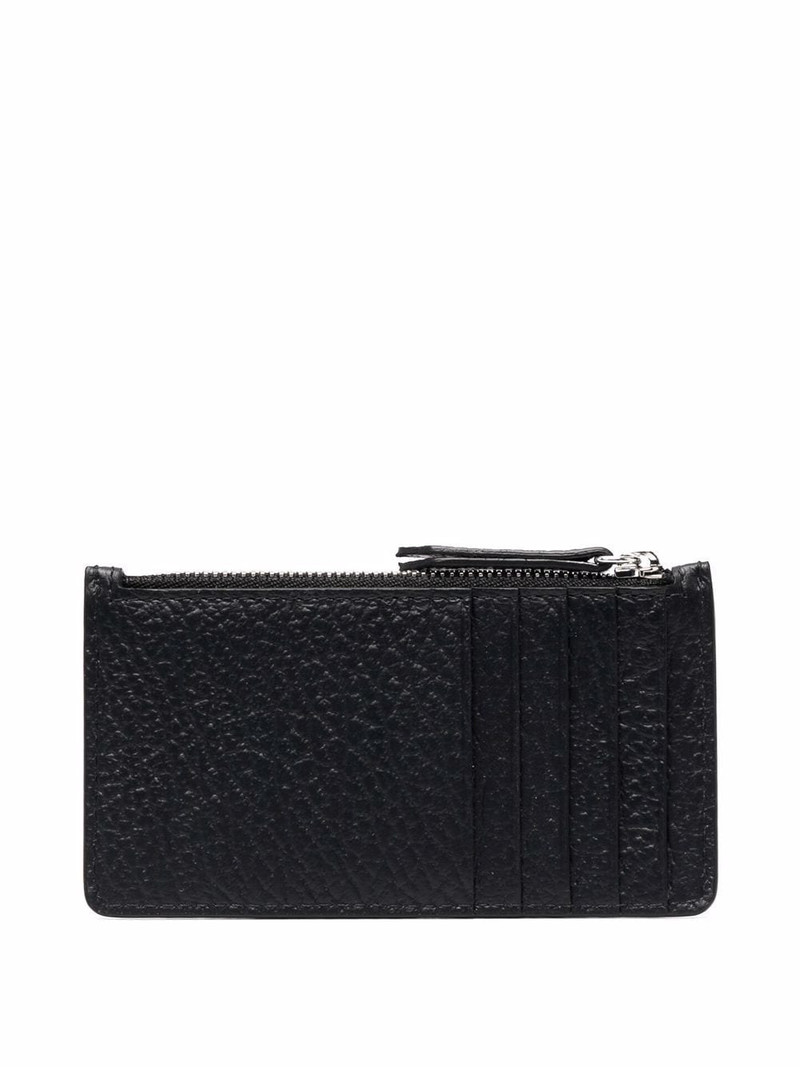 Maison Margiela ZIP CREDIT CARD HOLDER - BLACK outlook