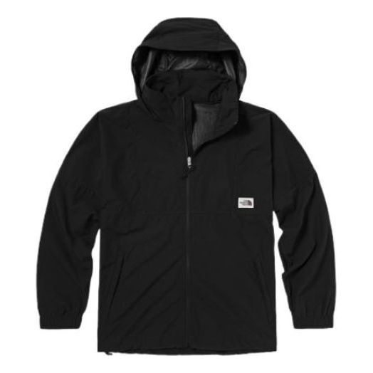 THE NORTH FACE Logo Waterproof Jacket 'Black' NF0A5JY9-JK3 - 1